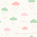 cartoon stickers children's room wallpaper